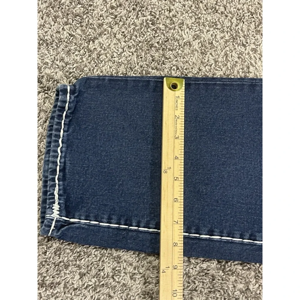 TRUE RELIGION RICKY SUPER T STITCH STRAIGHT JEAN SIZE 40x32